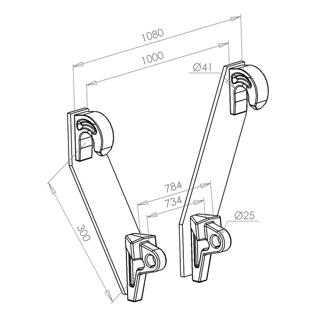 KIT Adaptation Brute A Souder Attelage Euro référence fournisseur 414120